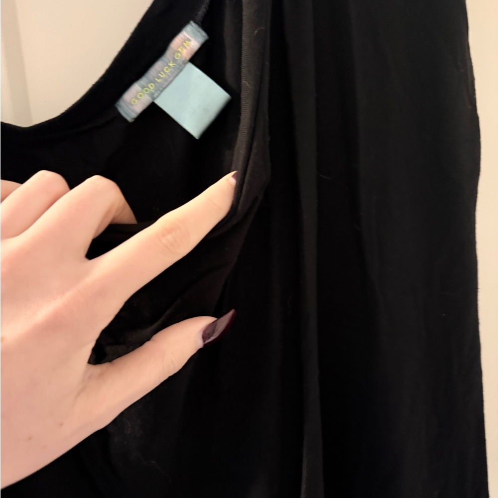 Black Sleeveless Top